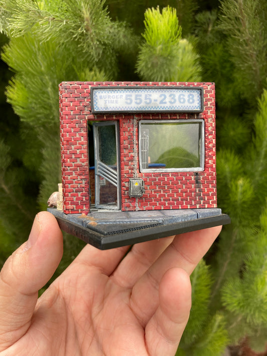 Burger Time Diorama
