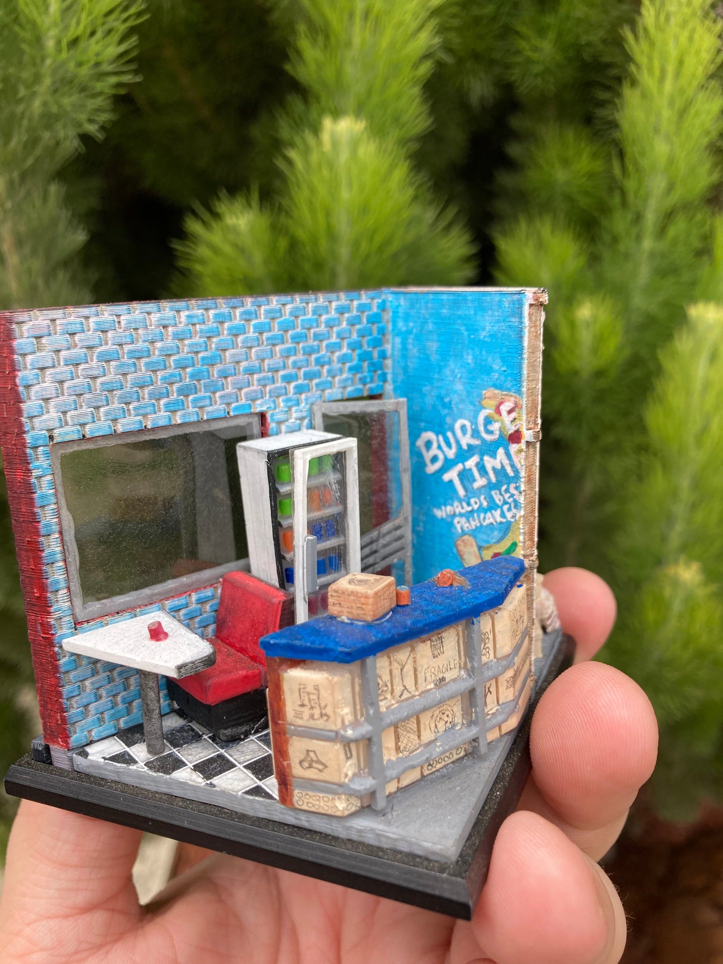 Burger Time Diorama