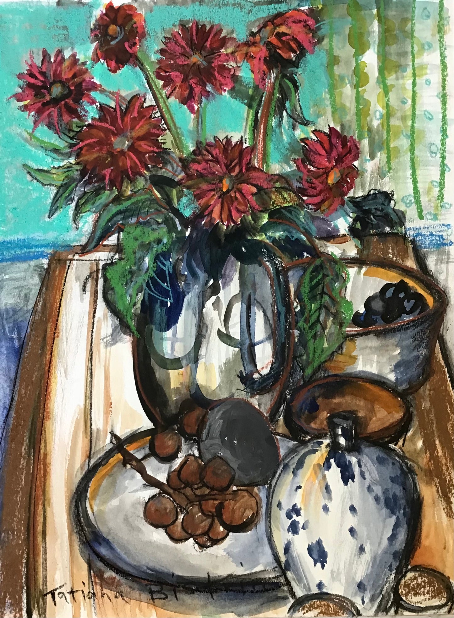 Still Life Red flowers
