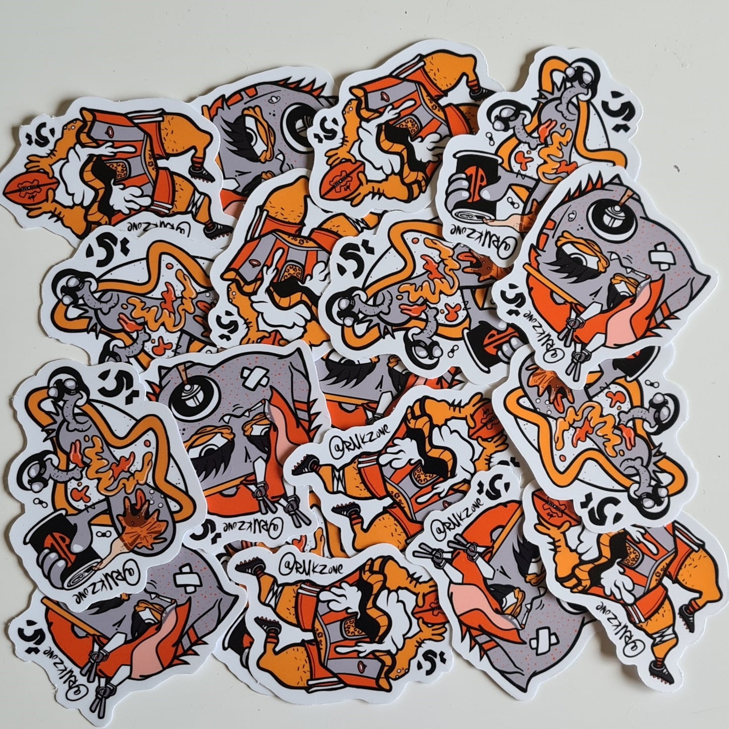TCP Rukz One Stickers